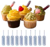 Pipetas Cuentagota Gotero Relleno Cupcake Resina Uñas X10
