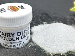 Polvo Comestible Glitters Blanco Hadas Brilloso King Dust 4g en internet