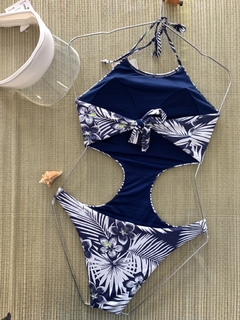 MAIÔ ENGANA MAMÃE ESTAMPADO BRANCO E AZUL (M) - comprar online