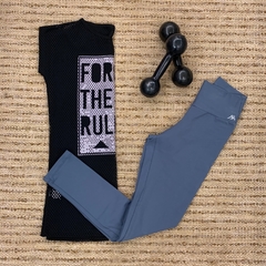 CALCA LEGGING LISA CINZA AZULADO (P/M)