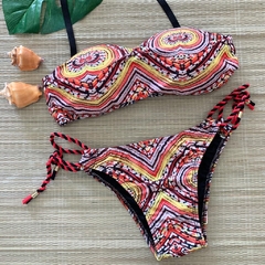 CONJ BIQUINI BANDAGEM ESTAMPADO (M)