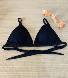 TOP CORTININHA REGULAGEM PRETO