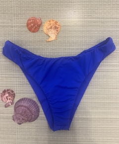 CALCINHA LISA FIO DUPLO AZUL ELETRIZANTE