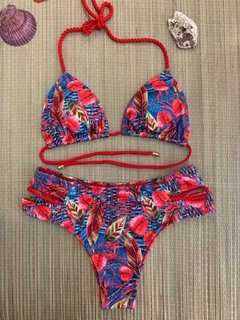 CALCINHA FAIXA DUPLA CORDA ESTAMPADA (M) - comprar online