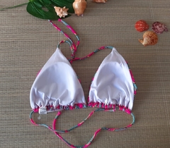 TOP CORTININHA SEM COSTURA ROSA CACTOS - comprar online