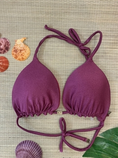 TOP CORTININHA DUPLA FACE RECORTE TRICOL PINK CINT (G) - comprar online