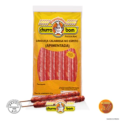 Espeto de Linguiça Calabresa Apimentada 600g na internet