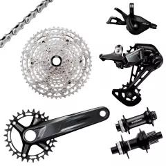 KIT SHIMANO DEORE 1X12 MICRO SPLINE BOOST | 10-51