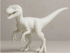 Dinossauro para Colorir Velociraptor - Acompanha Pincel e Tintas na internet