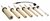 012297 GCE Glassy carbon electrode PEEK 6 mm 1.6 mm