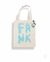 Tote FANK F 13 - crema/celeste
