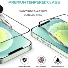 Kit 2x Películas de Vidro 3D iPhone 12 Pro Max Cobertura Completa - comprar online