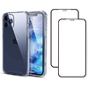 Capinha Anti Quedas iPhone 12 + 2x Películas de Vidro 3D Tela Toda