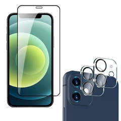 Capa Anti Shock iPhone 12 Mini + Película Vidro 3D + Película de Câmera - comprar online
