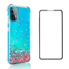 Capa Corações Samsung Galaxy A52 + Película 5D Nano Dupla-Camada