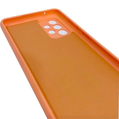 Capinha Azul-Claro Samsung Galaxy M51 Capa Premium Silicone - ENCAPAR - Capas de Proteção de A a Z