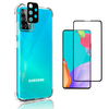 Capa Anti Quedas Galaxy A72 A72 5G + Película 5D Cerâmica + Película Câmera Nano