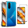 Capinha Anti Impacto para Xiaomi POCO F3 5g + Película de Vidro 3D Full Cover