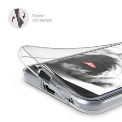 Capa 360 Frente Verso Transparente para Samsung Galaxy M51 na internet