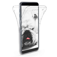 Capinha 360 Graus Frente Verso Transparente para Samsung Galaxy M51