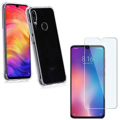 Capa Anti Shock Impactos Xiaomi Redmi Note 7 + Película de Vidro