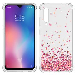 Capa Capinha Anti Impacto Corações Xiaomi Mi 9 + Película Nano Gel 5D Flexível - ENCAPAR - Capas de Proteção de A a Z