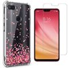 Capa Corações Anti Shock Xiaomi Mi 8 Lite + Película Vidro Temperado