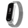 Pulseira Metal Fecho Imã Novo Xiaomi Mi Band 4 - Prata