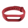 Pulseira Básica Silicone Colorido para Relógio Mi Band 2 - Vermelha