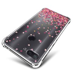 Capinha Anti Impacto Corações Xiaomi Mi 8 Lite + Capinha Escrito Fé - ENCAPAR - Capas de Proteção de A a Z