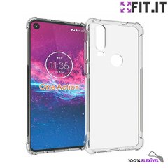 Capa Anti Impacto Shocks Motorola One Action + 2 Unid Película Nano 5D - comprar online