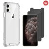 Capa Capinha Anti Impacto iPhone 11 6.1" + 2x Películas de Vidro Privacidade
