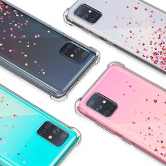 Capa Case Galaxy A71 Anti Impacto Coração + Película Vidro 3D 100% - ENCAPAR - Capas de Proteção de A a Z
