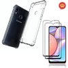 Capa AntiShock + Kit 2x Películas Vidro 3D Samsung Galaxy A10s
