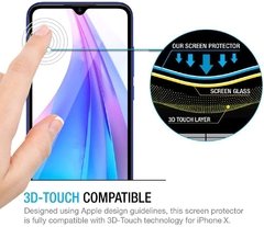 Kit 2x Películas Vidro 3D Xiaomi Redmi Note 8 + Kit Aplicação - comprar online
