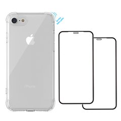 Capa Anti Shock Apple iPhone SE 2020 + Película Vidro 3D