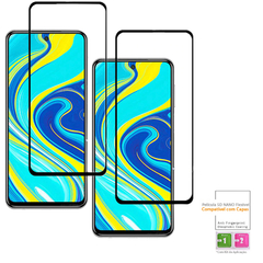 Kit 2x Película 5D Flexível Xiaomi Redmi Note 9S + Kit Aplicação