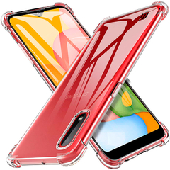 Capa Case Anti Impactos Galaxy A01 + Película Gel Silicone - comprar online
