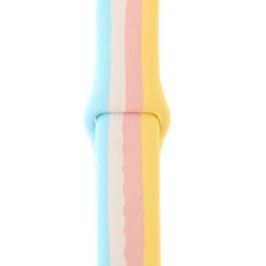Imagem do Pulseira Silicone Multicolor Compatível Apple Watch 38 40 42 44mm