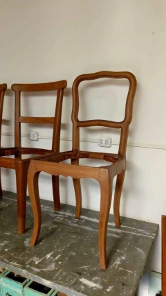 Juego de comedor restaurado - La Ochava Tienda Deco