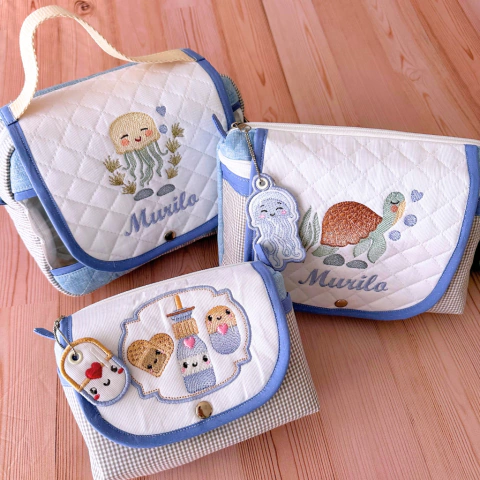 Kit Primeiro passeio do bebê Personalizado