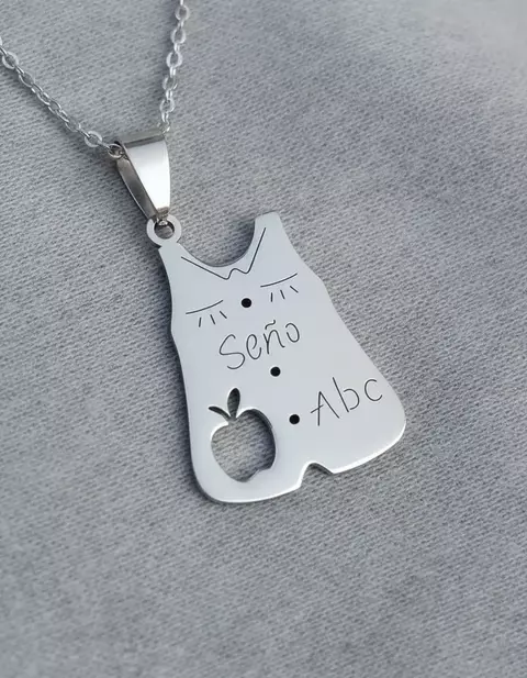 COLLAR DELANTAL SEÑO ABC - comprar online