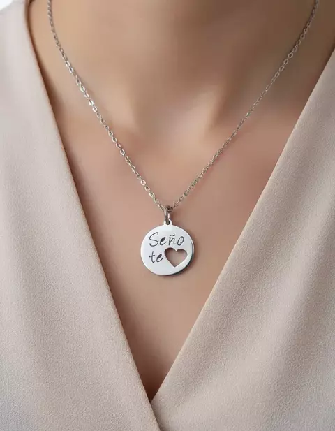 COLLAR SEÑO TE QUIERO - comprar online