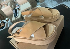 Aurora Cuero cruzadas suela - Vata Club