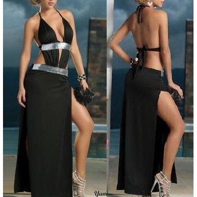 Vestido Longo Preto