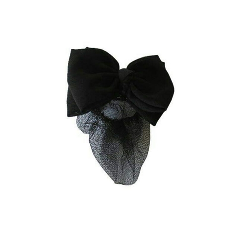 Prisília de laço com rede cartela com 5 pçs