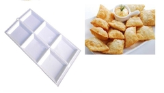 Forma Para Pastéis + Rolo Abre Massa Kit Pastel