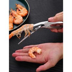 Descascador de camarão em inox remove casca limpa - comprar online