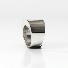 ANILLO LUXE BRIO - PLATA 950 en internet