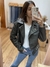CAMPERA DE CUERO BRUNO - WISDOM